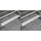 vidaXL Lineare Duschrinnen 2 Stk. Linien 830 x 140 mm Edelstahl vidaXL Lineare Duschrinnen 2 Stk. Linien 830 x 140 mm Edelstahl