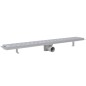 vidaXL Lineare Duschrinnen 2 Stk. Linien 830 x 140 mm Edelstahl vidaXL Lineare Duschrinnen 2 Stk. Linien 830 x 140 mm Edelstahl