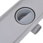 vidaXL Lineare Duschrinnen 2 Stk. Linien 830 x 140 mm Edelstahl vidaXL Lineare Duschrinnen 2 Stk. Linien 830 x 140 mm Edelstahl
