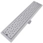 vidaXL Lineare Duschrinnen 2 Stk. Blasen 630 x 140 mm Edelstahl vidaXL Lineare Duschrinnen 2 Stk. Blasen 630 x 140 mm Edelstahl