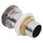 vidaXL Ablaufgarnitur ohne Überlauf Chrom 6,4x6,4x9,1 cm vidaXL Ablaufgarnitur ohne Überlauf Chrom 6,4x6,4x9,1 cm