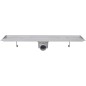 vidaXL Lineare Duschrinnen 2 Stk. 630 x 140 mm Edelstahl vidaXL Lineare Duschrinnen 2 Stk. 630 x 140 mm Edelstahl