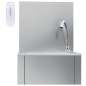 vidaXL Handwaschbecken mit Wasserhahn und Seifenspender Edelstahl vidaXL Handwaschbecken mit Wasserhahn und Seifenspender Edelstahl