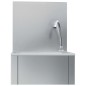 vidaXL Handwaschbecken mit Wasserhahn und Seifenspender Edelstahl vidaXL Handwaschbecken mit Wasserhahn und Seifenspender Edelstahl