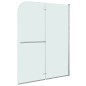 vidaXL Faltbare Duschkabine 2 Paneele ESG 95 x 140 cm vidaXL Faltbare Duschkabine 2 Paneele ESG 95 x 140 cm
