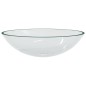 vidaXL Waschbecken Glas 50x37x14 cm Transparent vidaXL Waschbecken Glas 50x37x14 cm Transparent