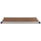 vidaXL Garten-Duschwanne WPC Edelstahl 110 x 62 cm Braun vidaXL Garten-Duschwanne WPC Edelstahl 110 x 62 cm Braun