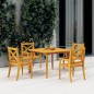 vidaXL Gartentisch 110x110x75 cm Massivholz Akazie vidaXL Gartentisch 110x110x75 cm Massivholz Akazie
