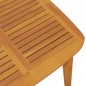 vidaXL Gartentisch 110x110x75 cm Massivholz Akazie vidaXL Gartentisch 110x110x75 cm Massivholz Akazie