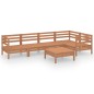 vidaXL 6-tlg. Garten-Lounge-Set Massivholz Kiefer Honigbraun vidaXL 6-tlg. Garten-Lounge-Set Massivholz Kiefer Honigbraun