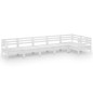 vidaXL 6-tlg. Garten-Lounge-Set Massivholz Kiefer Weiß vidaXL 6-tlg. Garten-Lounge-Set Massivholz Kiefer Weiß