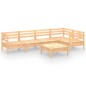 vidaXL 6-tlg. Garten-Lounge-Set Kiefer Massivholz vidaXL 6-tlg. Garten-Lounge-Set Kiefer Massivholz