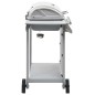 Gasgrill mit 6 Brennern Edelstahl Silbern Gasgrill mit 6 Brennern Edelstahl Silbern