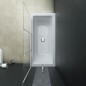 vidaXL Faltbare Duschkabine 3 Paneele ESG 130 x 138 cm vidaXL Faltbare Duschkabine 3 Paneele ESG 130 x 138 cm