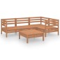 vidaXL 5-tlg. Garten-Lounge-Set Massivholz Kiefer Honigbraun vidaXL 5-tlg. Garten-Lounge-Set Massivholz Kiefer Honigbraun