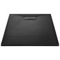 vidaXL Duschwanne SMC Schwarz 100×80 cm vidaXL Duschwanne SMC Schwarz 100×80 cm