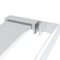 vidaXL Duschwand mit Ablage für Walk-In-Dusche Chrom 90x195 cm ESG vidaXL Duschwand mit Ablage für Walk-In-Dusche Chrom 90x195 cm ESG