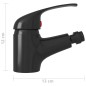 vidaXL Badezimmer Bidet Mischbatterie Schwarz 13x12 cm vidaXL Badezimmer Bidet Mischbatterie Schwarz 13x12 cm