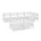 vidaXL 7-tlg. Garten-Lounge-Set Massivholz Kiefer Weiß vidaXL 7-tlg. Garten-Lounge-Set Massivholz Kiefer Weiß