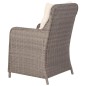 Gartenstühle mit Polstern 2 Stk. Poly Rattan Braun Gartenstühle mit Polstern 2 Stk. Poly Rattan Braun