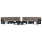 vidaXL 6-tlg. Paletten-Lounge-Set Schwarz Imprägniertes Kiefernholz vidaXL 6-tlg. Paletten-Lounge-Set Schwarz Imprägniertes Kiefernholz