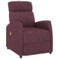 vidaXL Massagesessel Lila Stoff