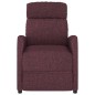 vidaXL Massagesessel Lila Stoff
