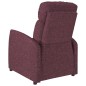 vidaXL Massagesessel Lila Stoff