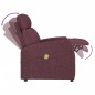 vidaXL Massagesessel Lila Stoff