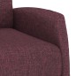 vidaXL Massagesessel Lila Stoff