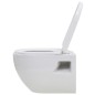 vidaXL Hänge-Toilette mit Unterputzspülkasten Keramik vidaXL Hänge-Toilette mit Unterputzspülkasten Keramik