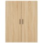 Highboard Sonoma-Eiche 69,5x34x180 cm Holzwerkstoff Highboard Sonoma-Eiche 69,5x34x180 cm Holzwerkstoff