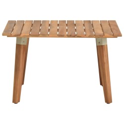 vidaXL Garten-Couchtisch 60x60x36 cm Massivholz Akazie