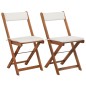 3-tlg. Bistro-Set Klappbar mit Auflagen Massivholz Akazie 3-tlg. Bistro-Set Klappbar mit Auflagen Massivholz Akazie