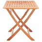 vidaXL Klappbarer Gartentisch 120x70x75 cm Eukalyptus Massivholz vidaXL Klappbarer Gartentisch 120x70x75 cm Eukalyptus Massivholz