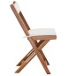 3-tlg. Bistro-Set Klappbar mit Auflagen Massivholz Akazie 3-tlg. Bistro-Set Klappbar mit Auflagen Massivholz Akazie