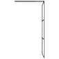 vidaXL Duschwand mit Ablage für Walk-In-Dusche Schwarz 80x195 cm ESG vidaXL Duschwand mit Ablage für Walk-In-Dusche Schwarz 80x195 cm ESG