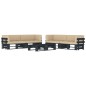 vidaXL 6-tlg. Paletten-Lounge-Set Schwarz Imprägniertes Kiefernholz vidaXL 6-tlg. Paletten-Lounge-Set Schwarz Imprägniertes Kiefernholz