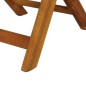3-tlg. Bistro-Set Klappbar mit Auflagen Massivholz Akazie 3-tlg. Bistro-Set Klappbar mit Auflagen Massivholz Akazie