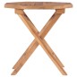 vidaXL Klappbarer Gartentisch 45x45x45 cm Teak Massivholz vidaXL Klappbarer Gartentisch 45x45x45 cm Teak Massivholz
