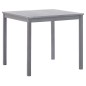 vidaXL Gartentisch Grau 80x80x74 cm Akazie Massivholz vidaXL Gartentisch Grau 80x80x74 cm Akazie Massivholz