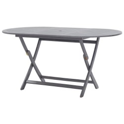 vidaXL Klappbarer Gartentisch 160 x 85 x 75 cm Massivholz Akazie