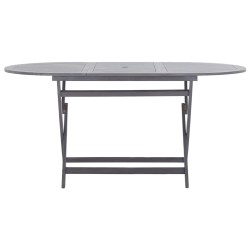 vidaXL Klappbarer Gartentisch 160 x 85 x 75 cm Massivholz Akazie