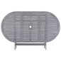 vidaXL Klappbarer Gartentisch 160 x 85 x 75 cm Massivholz Akazie vidaXL Klappbarer Gartentisch 160 x 85 x 75 cm Massivholz Akazie