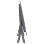 vidaXL Klappbarer Gartentisch 160 x 85 x 75 cm Massivholz Akazie vidaXL Klappbarer Gartentisch 160 x 85 x 75 cm Massivholz Akazie