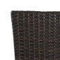 vidaXL Gartenstühle mit Polstern 2 Stk. Poly Rattan Braun vidaXL Gartenstühle mit Polstern 2 Stk. Poly Rattan Braun