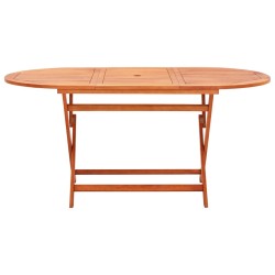vidaXL Gartentisch Klappbar 160×85×74 cm Massivholz Eukalyptus