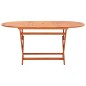 vidaXL Gartentisch Klappbar 160×85×74 cm Massivholz Eukalyptus vidaXL Gartentisch Klappbar 160×85×74 cm Massivholz Eukalyptus