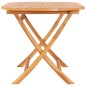 vidaXL Klappbarer Gartentisch 160×80×75 cm Teak Massivholz vidaXL Klappbarer Gartentisch 160×80×75 cm Teak Massivholz