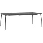 vidaXL Gartentisch Anthrazit 200x100x72 cm Stahlgitter vidaXL Gartentisch Anthrazit 200x100x72 cm Stahlgitter